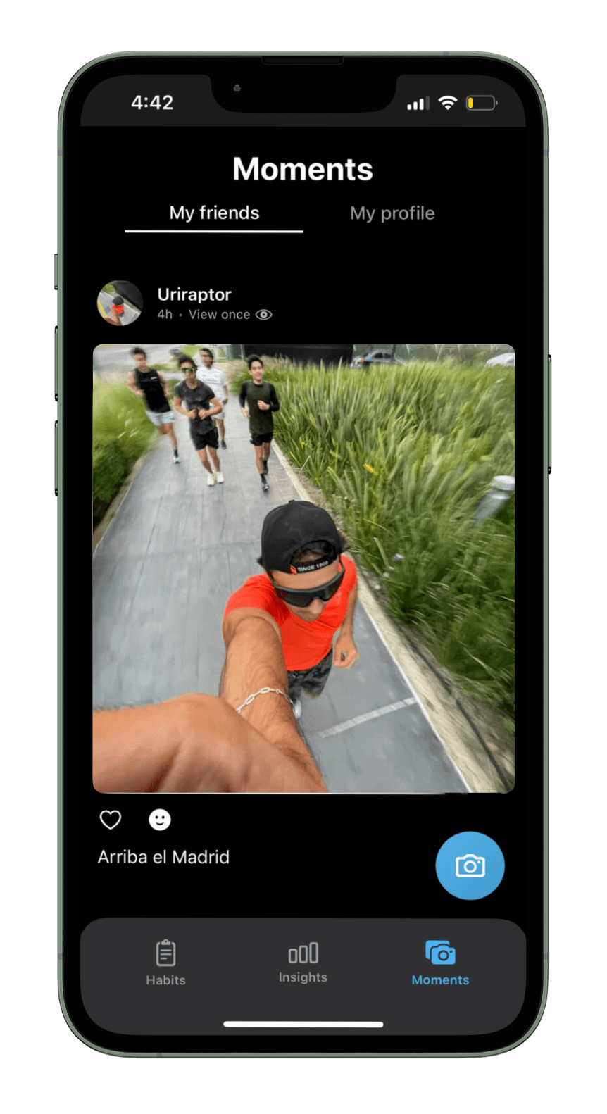 Focuz App - Compartir momentos con amigos